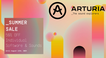 Arturia Summer Sale: 50% off virtual instruments & effects