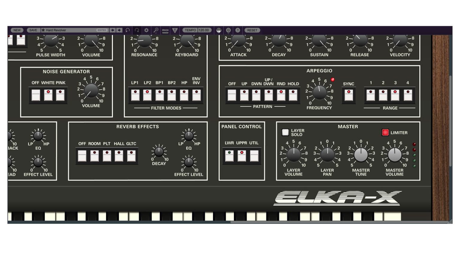 Review Cherry Audio ElkaX emulation of the Elka Synthex
