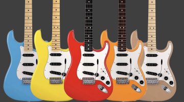 Fender Japan International Color Stratocaster limited edition
