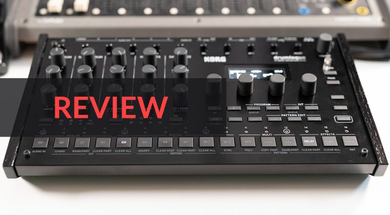 Korg drumlogue review