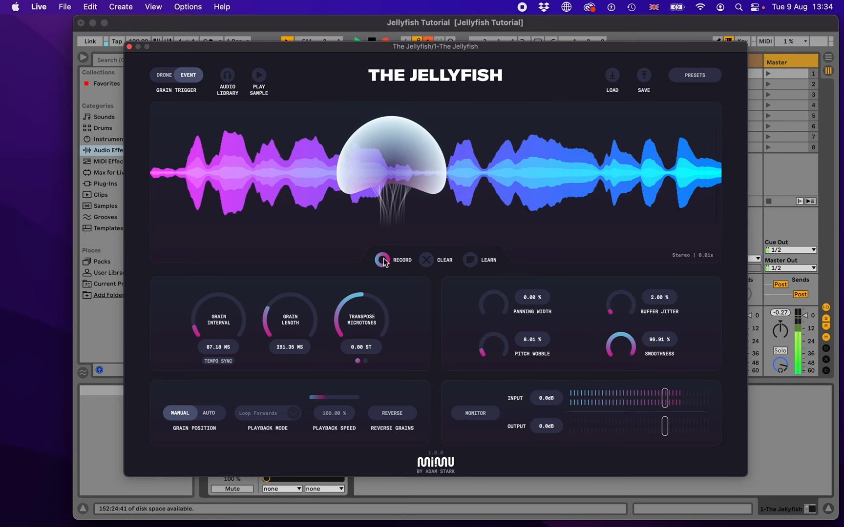 The Jellyfish in Ableton Live