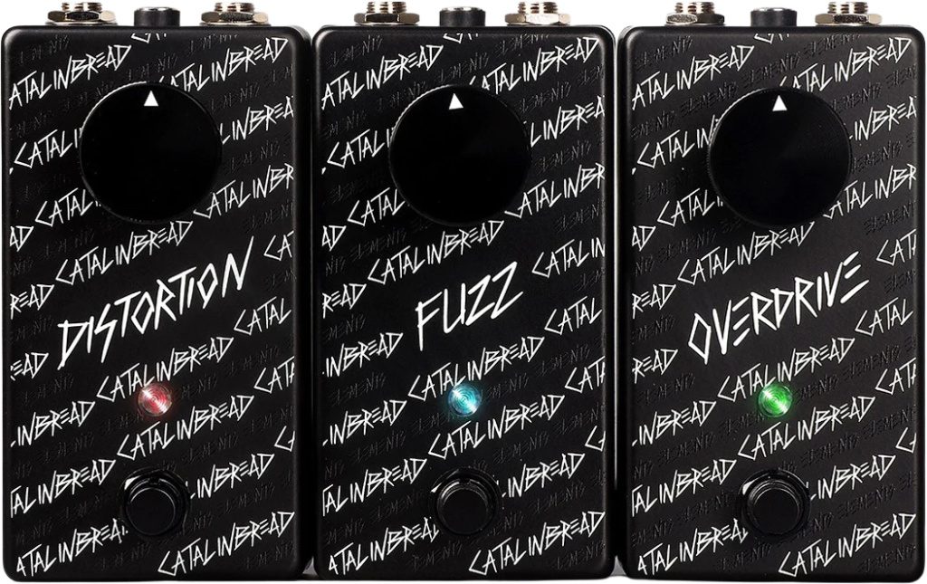 Catalinbread Elememts Fuzz, Overdrive and Distortion pedals