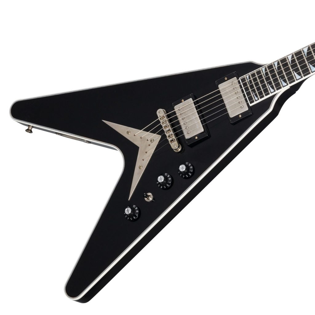 Gibson Dave Mustaine Flying V EXP Limited Edition Ebony VOS