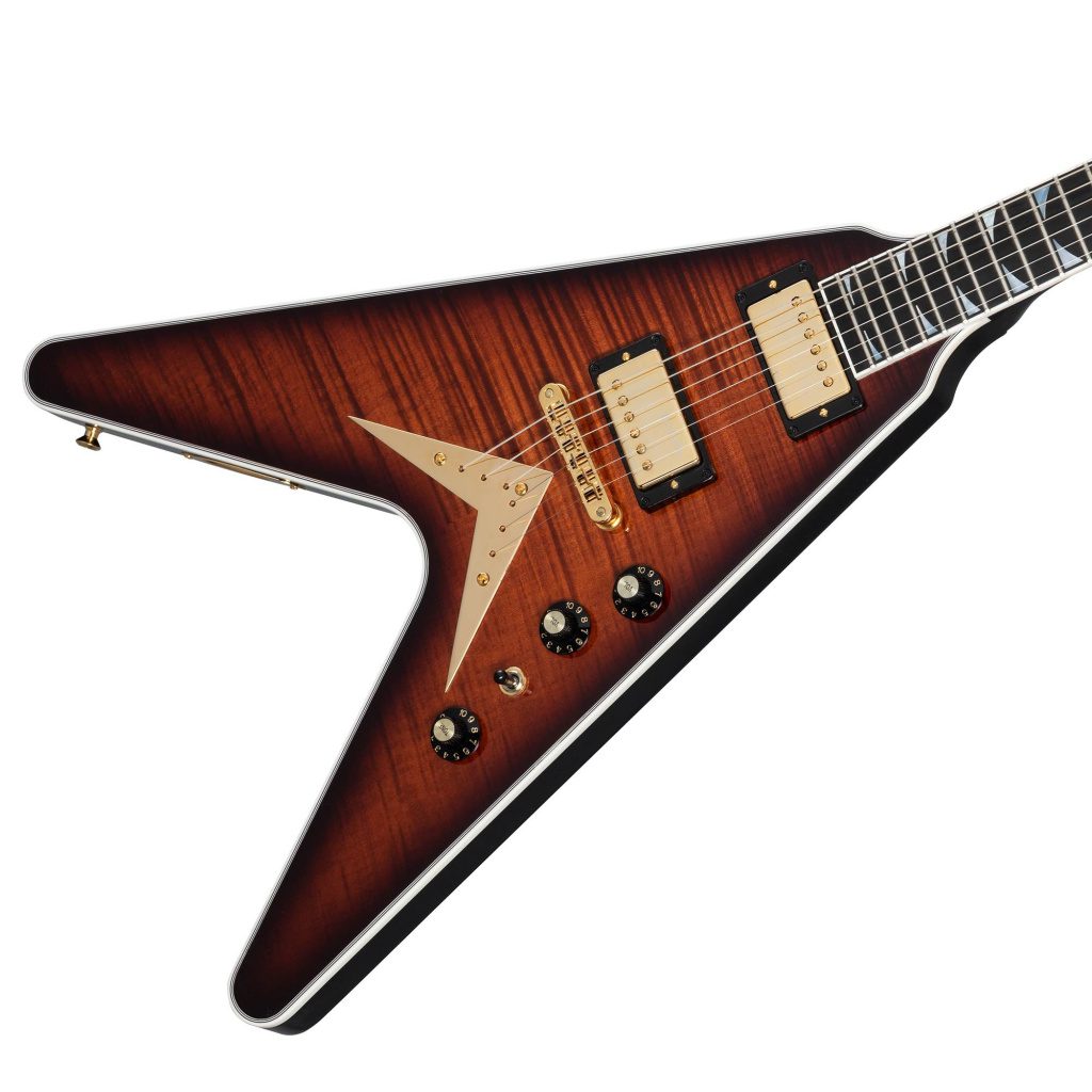 Dave Mustaine Red Amber Burst