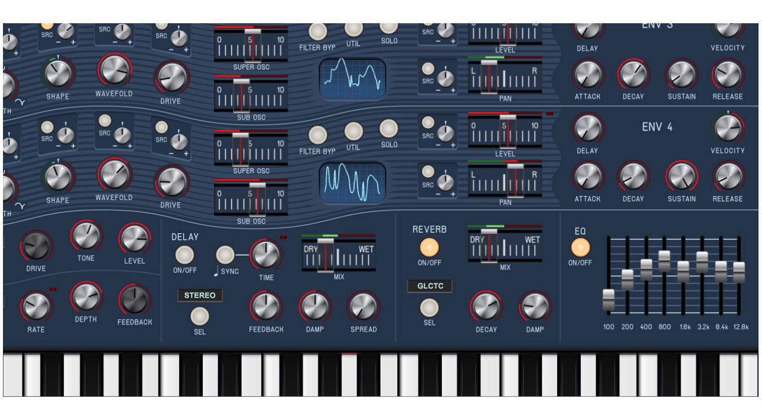 Review Cherry Audio Sines wobbly waves and folded timbres