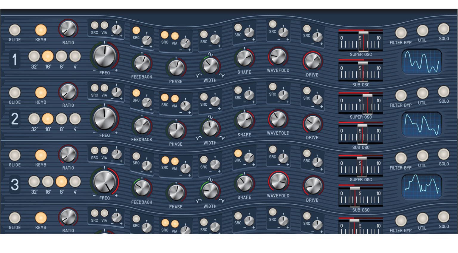 Review Cherry Audio Sines wobbly waves and folded timbres