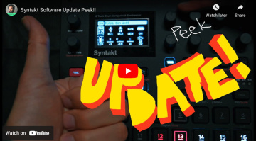 Elektron Syntakt update teaser