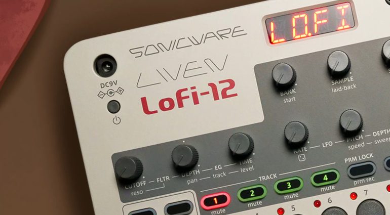 Sonicware LIVEN LoFi-12 Top Corner