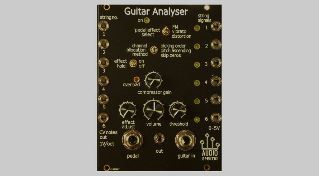 Audiospektri Guitar Analyser