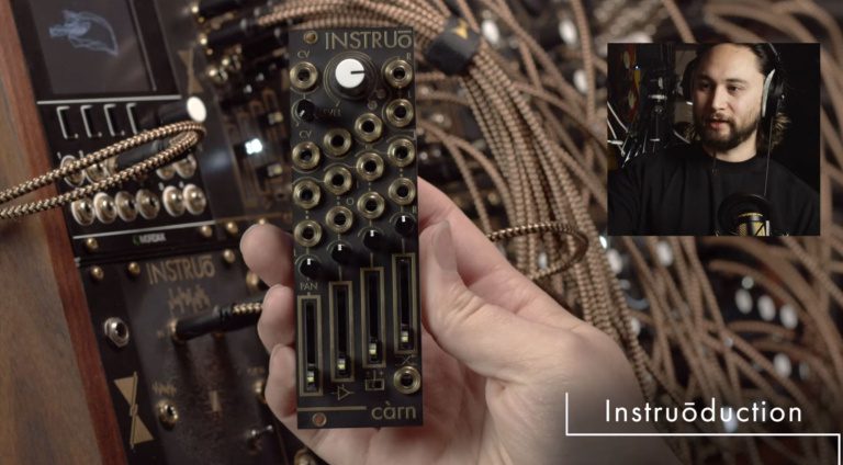 The Carn Module cárn from Instruo: All analogue mixer module - gearnews.com