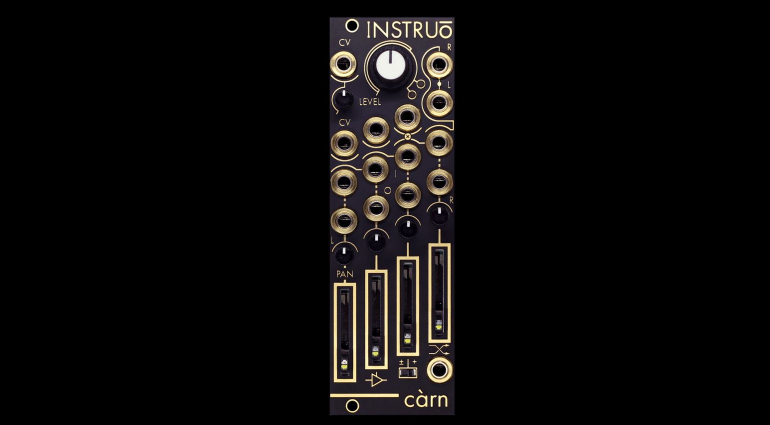 The Carn Module cárn from Instruo: All analogue mixer module - gearnews.com