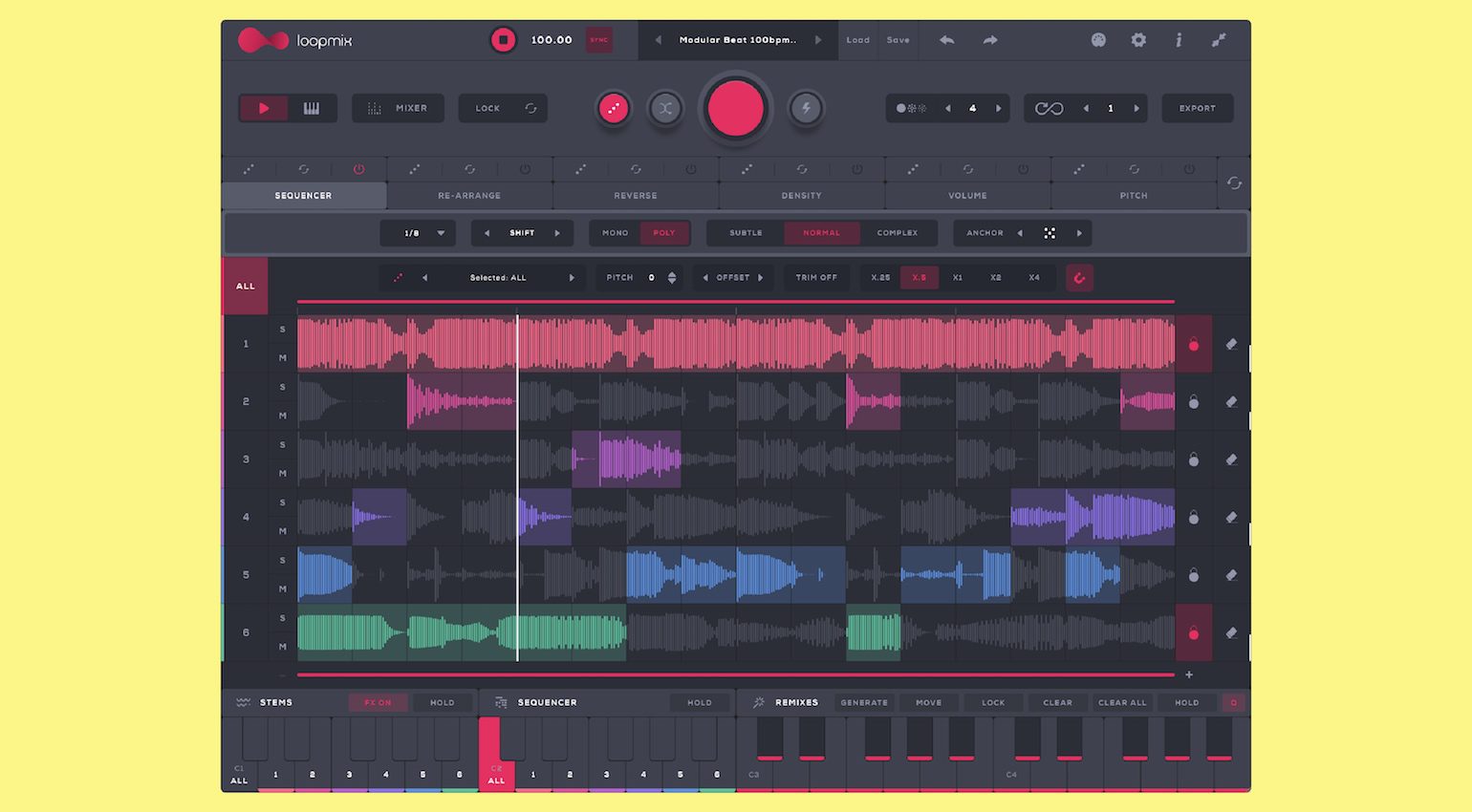 Loopmix sequencer