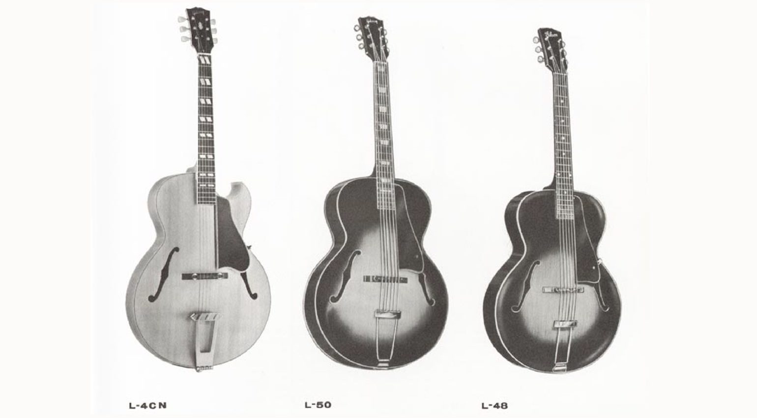 Gibson 1962 guitar catalogue