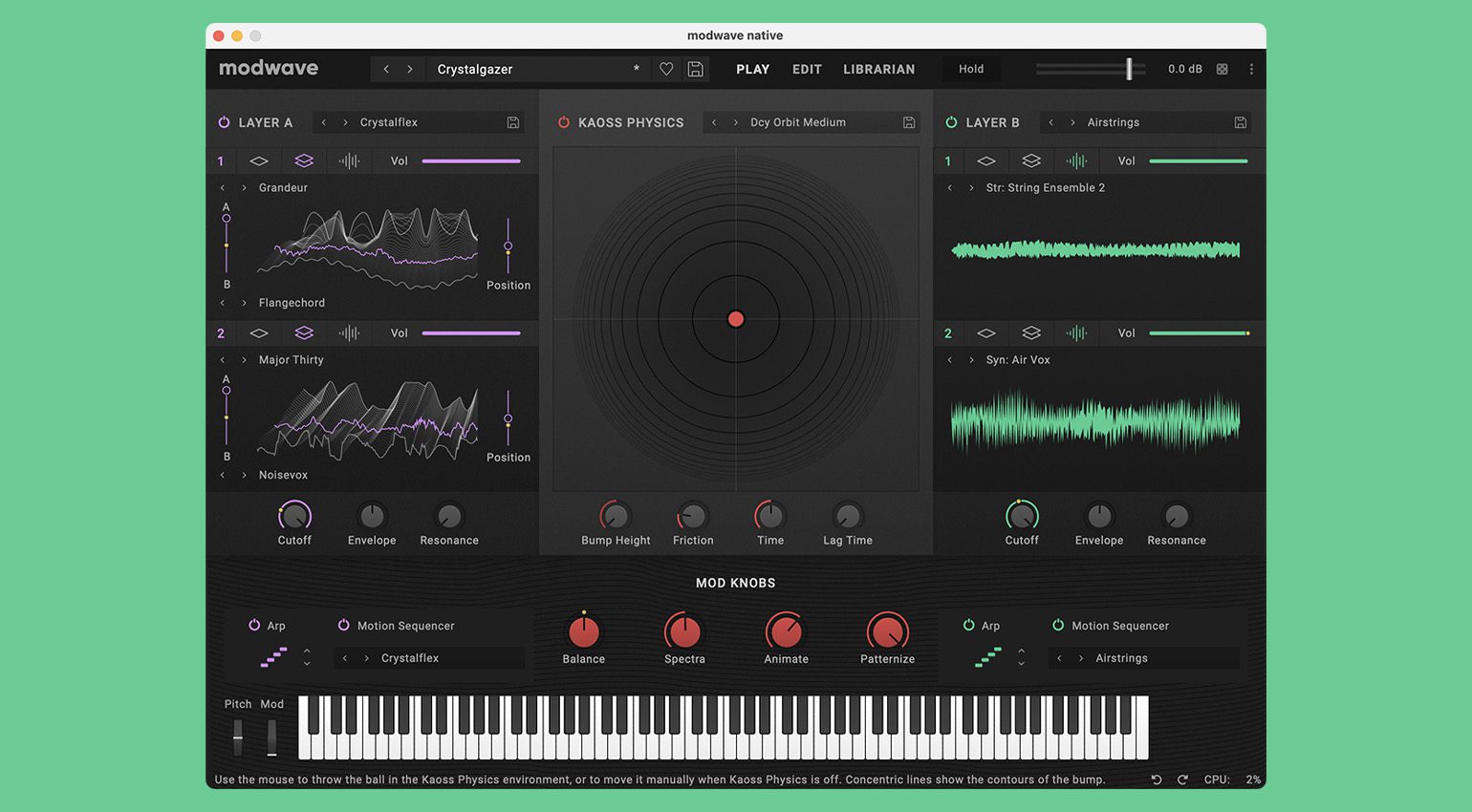 Korg modwave native