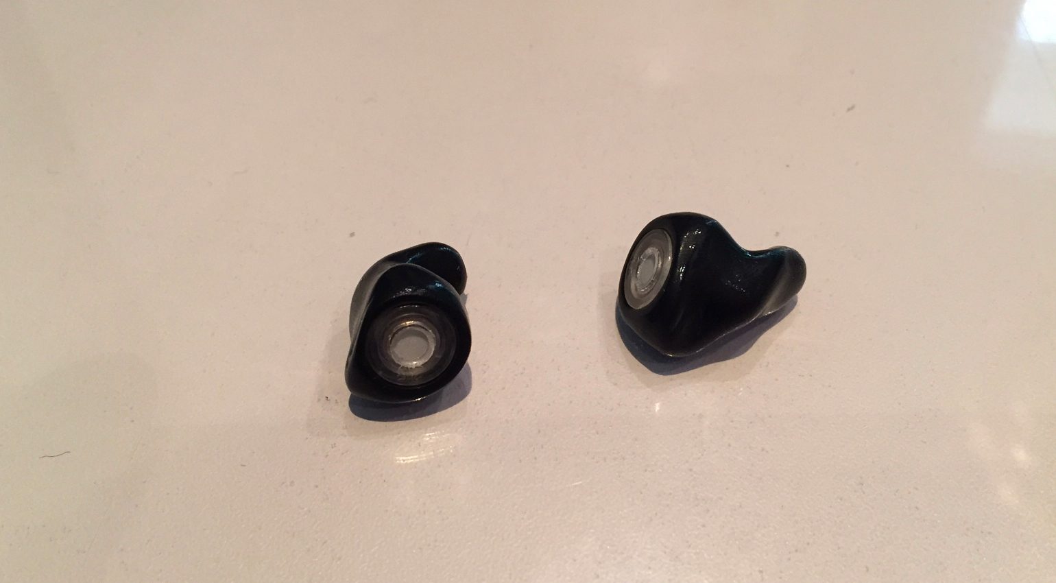 Custom-molded earplugs for musicians with filters