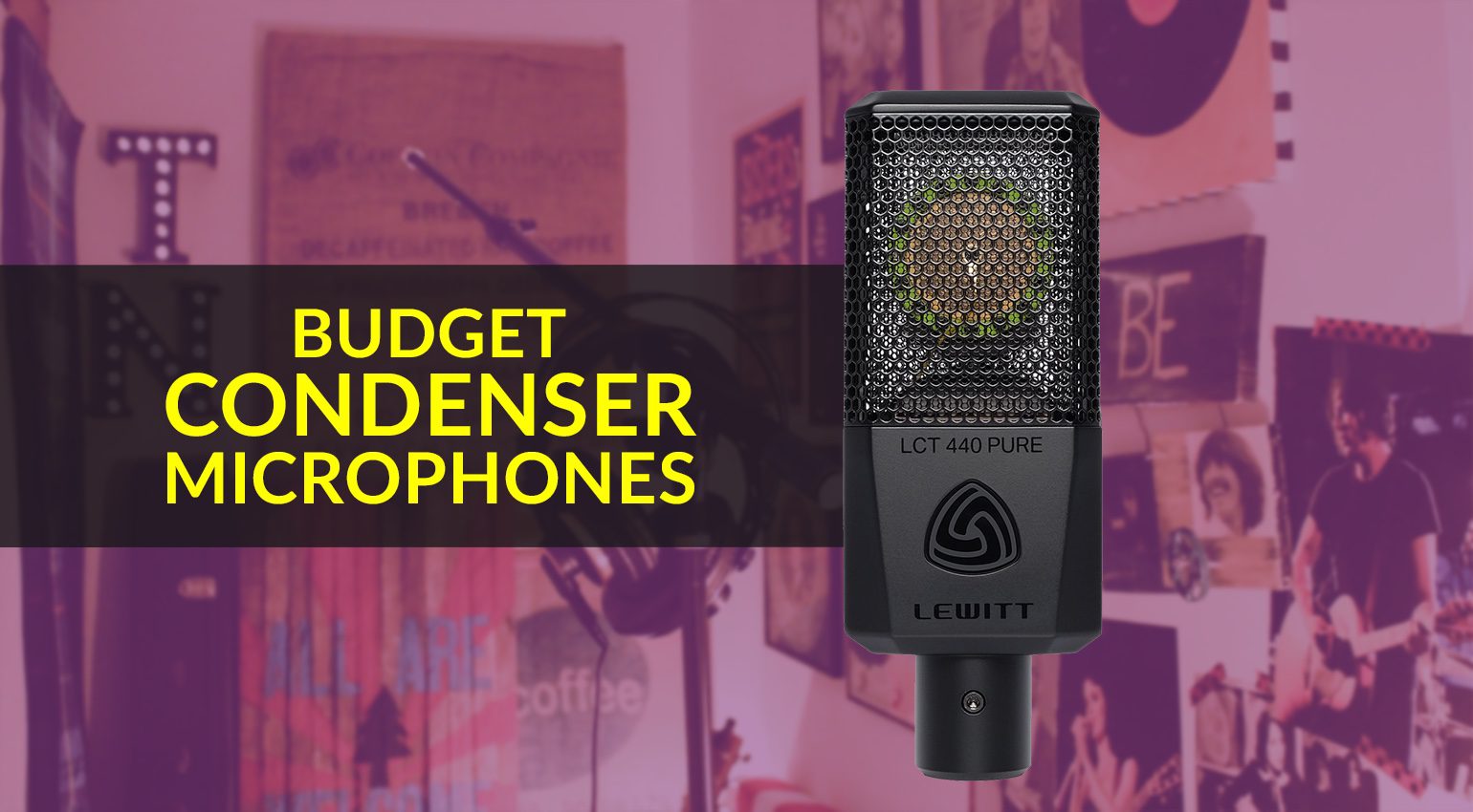 Another amazing Studio Mic pack: RODE NT1-A Vocal Condenser Mic Bundle! 