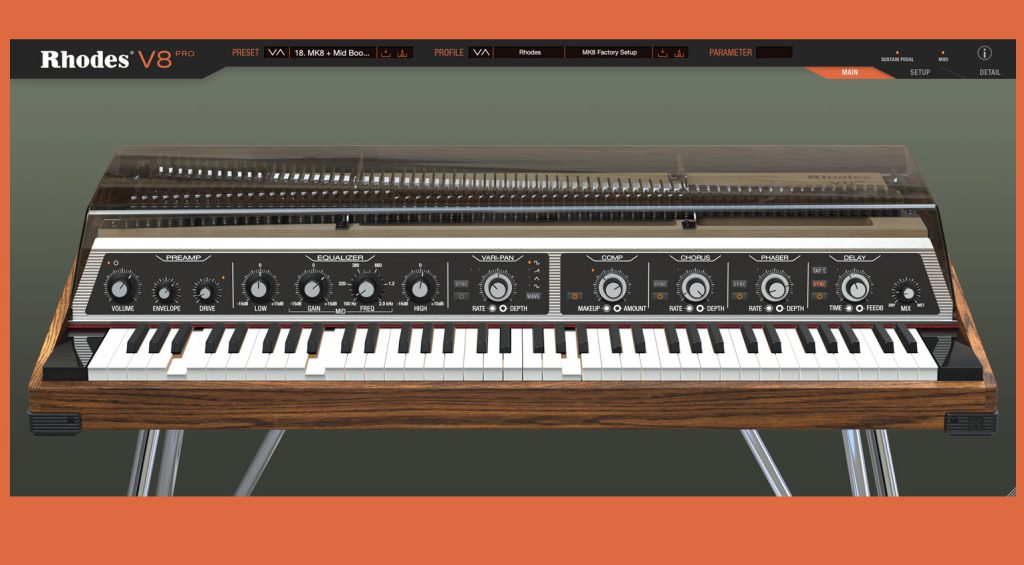 Rhodes V8
