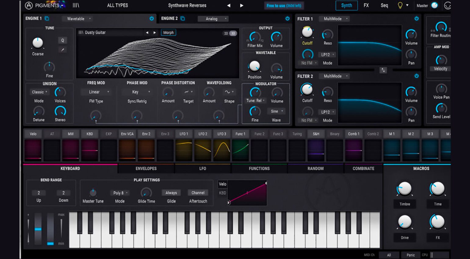 Best Software Synths Arturia Pigments