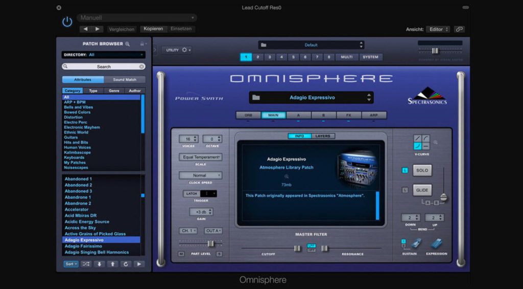 Best software synth Omnisphere