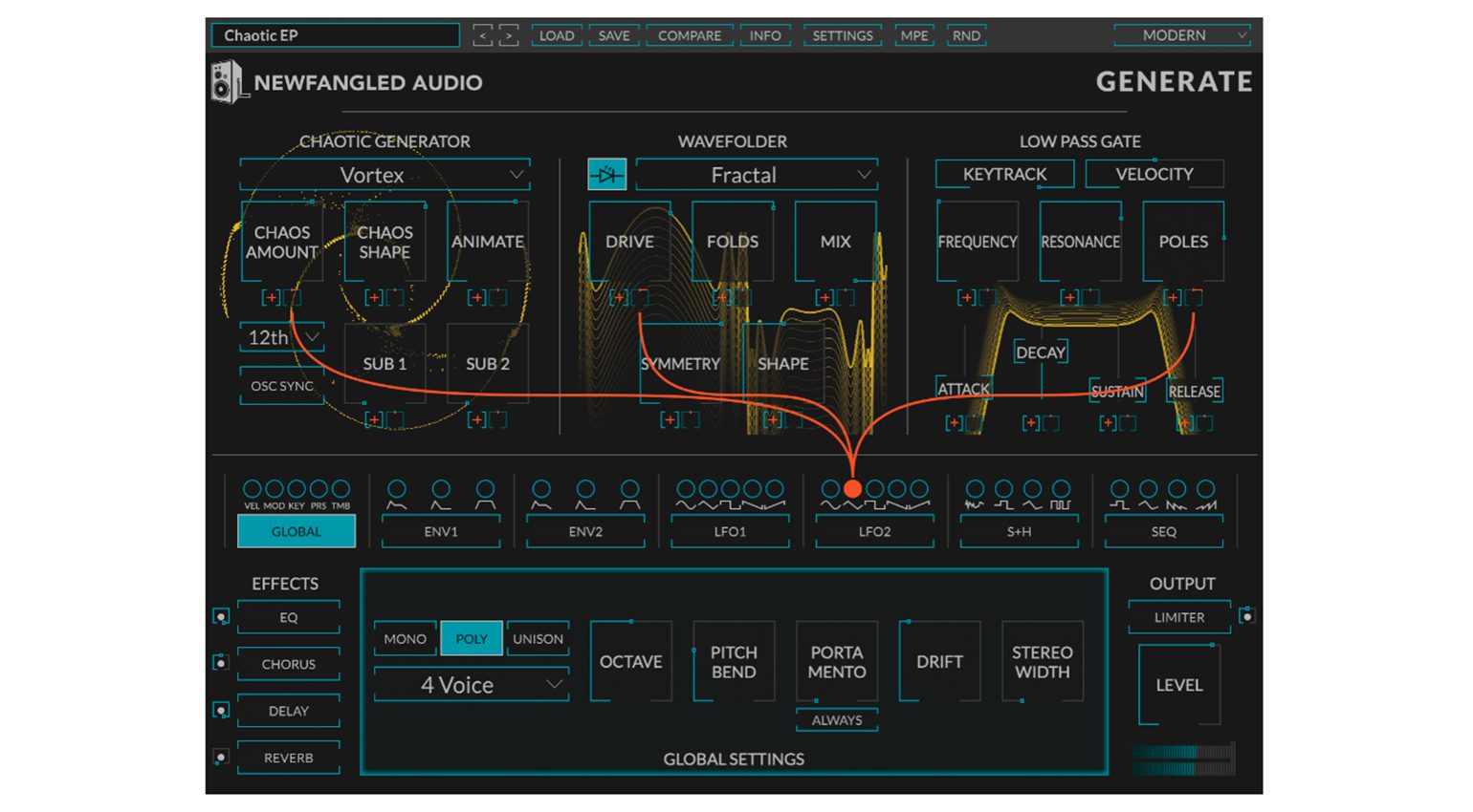 Generate software synth