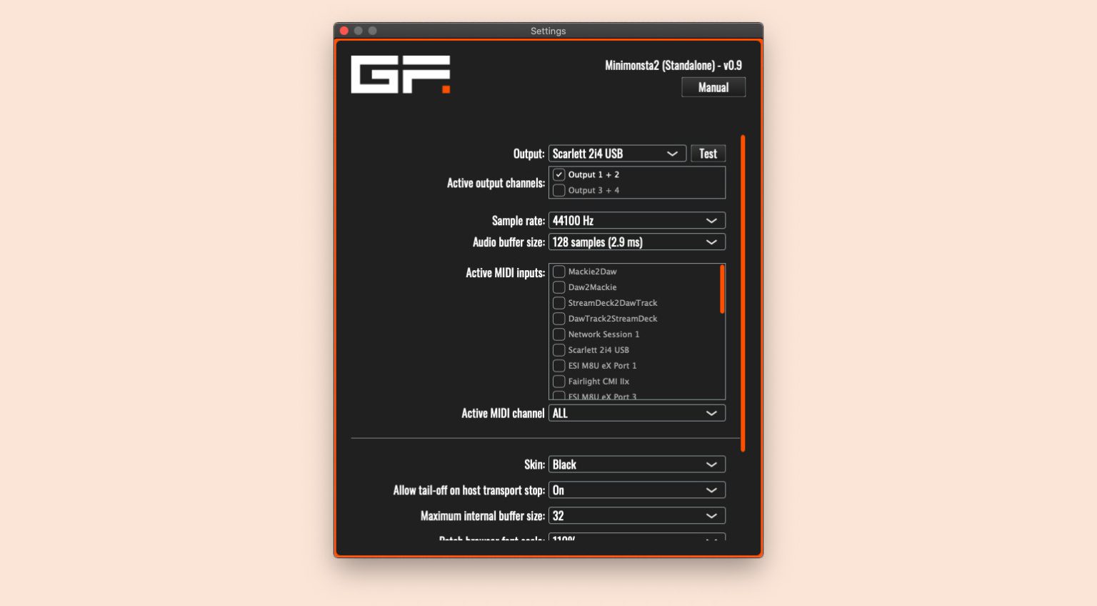 GForce Minimonsta2 1.0.2 for windows download