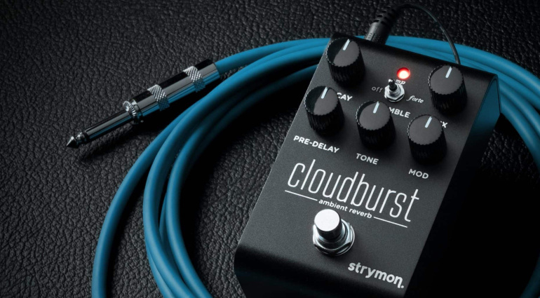 Strymon Cloudburst Midnight Edition Ambient Reverb Pedal Released