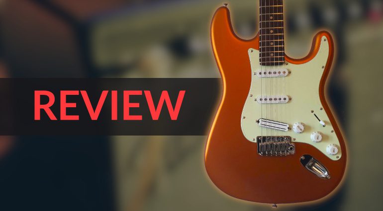 Review: Harley Benton ST-25th Firemist - golden finish, silver tone?