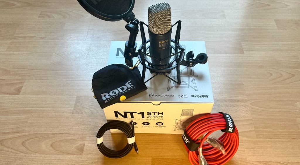 The Rode NT1 5th Generation bundle