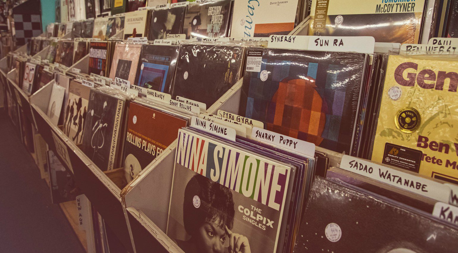 Record store.