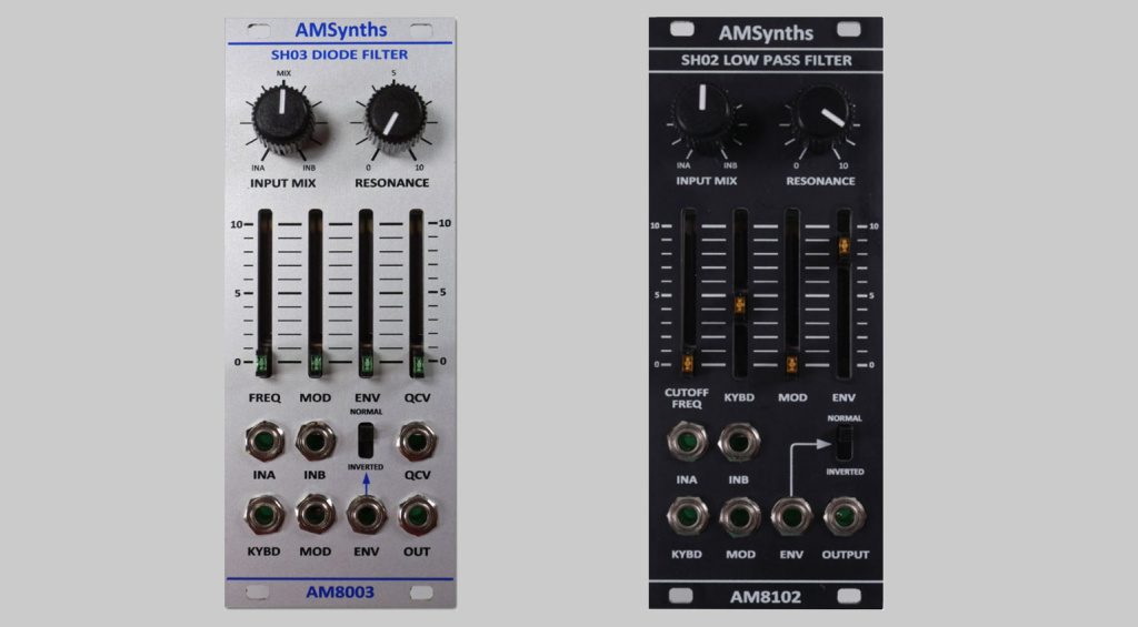 AMSynths SH03 and SH02 filters