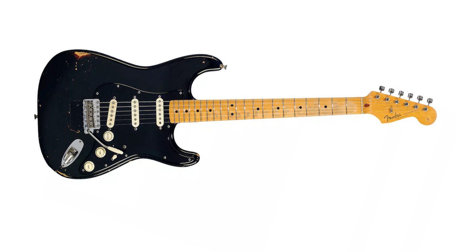 Gilmour's Black Fender Stratocaster