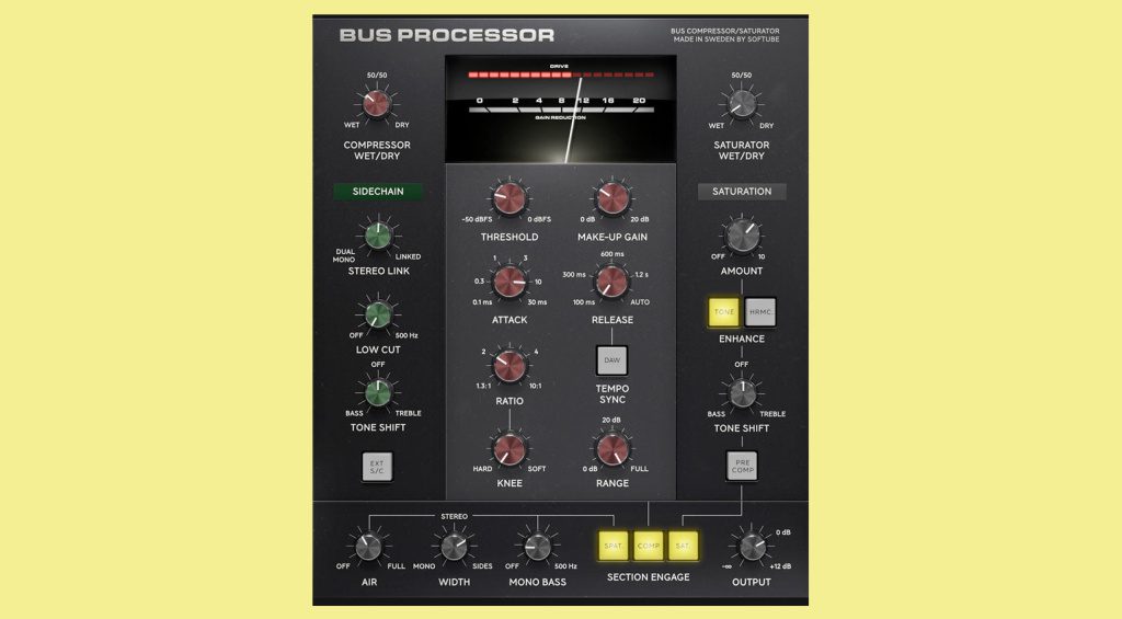 How to Get a Punchy Drum Sound: Softube Bus Processor