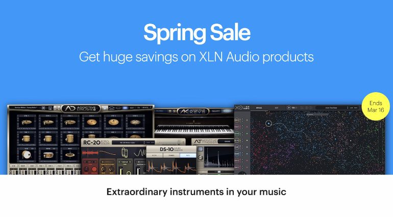XLN Audio 春季特卖