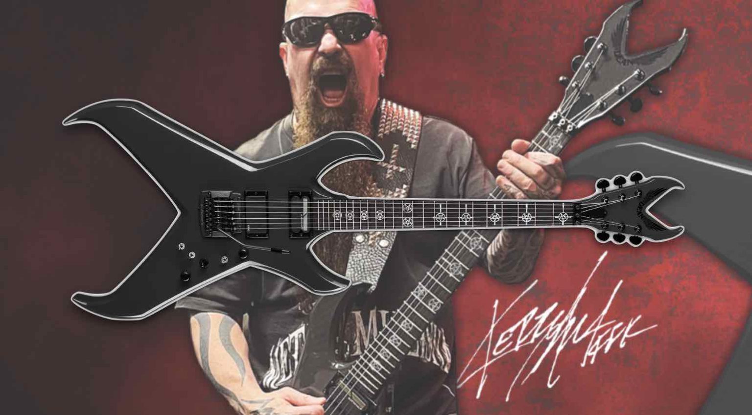 Dean Kerry King Overlord USA Custom Shop signature