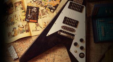 Gibson Kirk Hammett 1979 Flying V unleashed