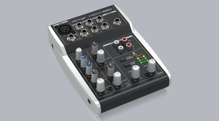 Behringer Xenyx 502s and 802s USB Mixers: Tiny size & tiny price ...