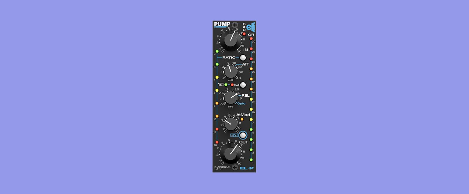 Empirical Labs PUMP a versatile new 500series compressor