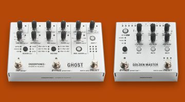 Endorphines Ghost Pedal and Golden Master Pedal