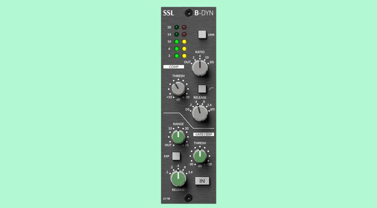 SSL B-Series Dynamics Module: Console Tools For Your Lunchbox