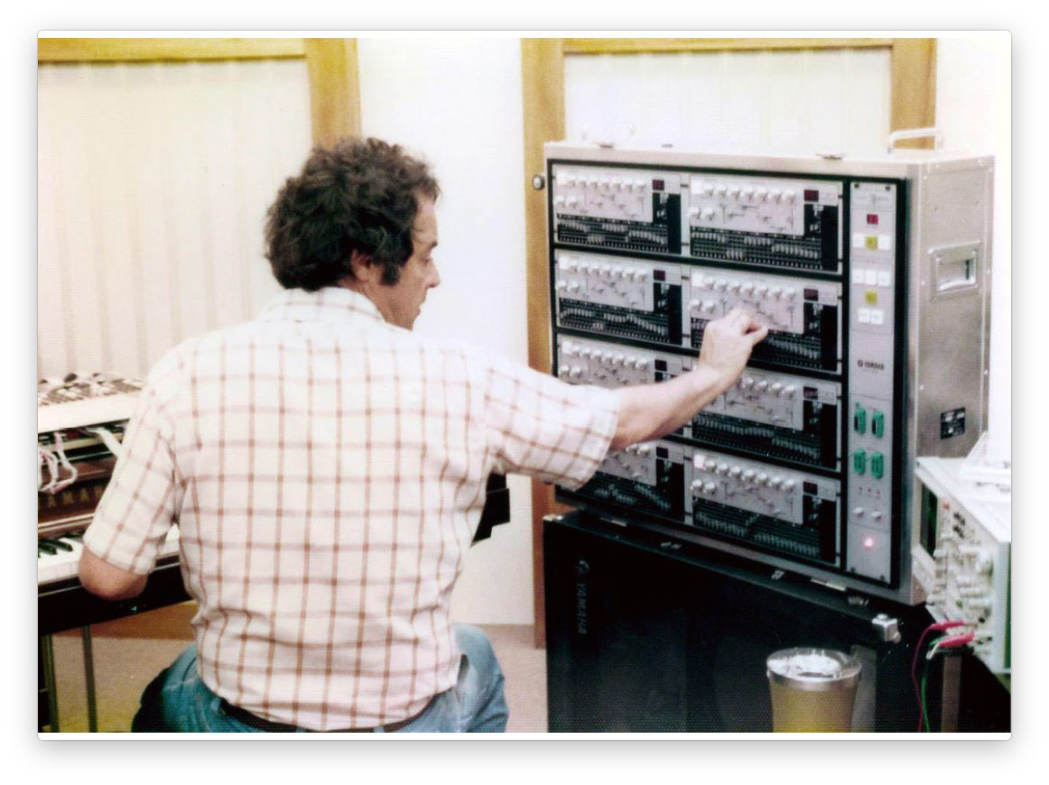 Dr John Chowning and the GS-1 Programmer