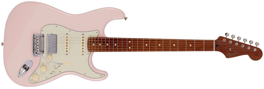 Fender Japan Hybrid II HSS Shell Pink