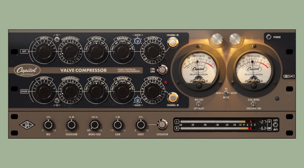 UAD Capitol Mastering Compressor
