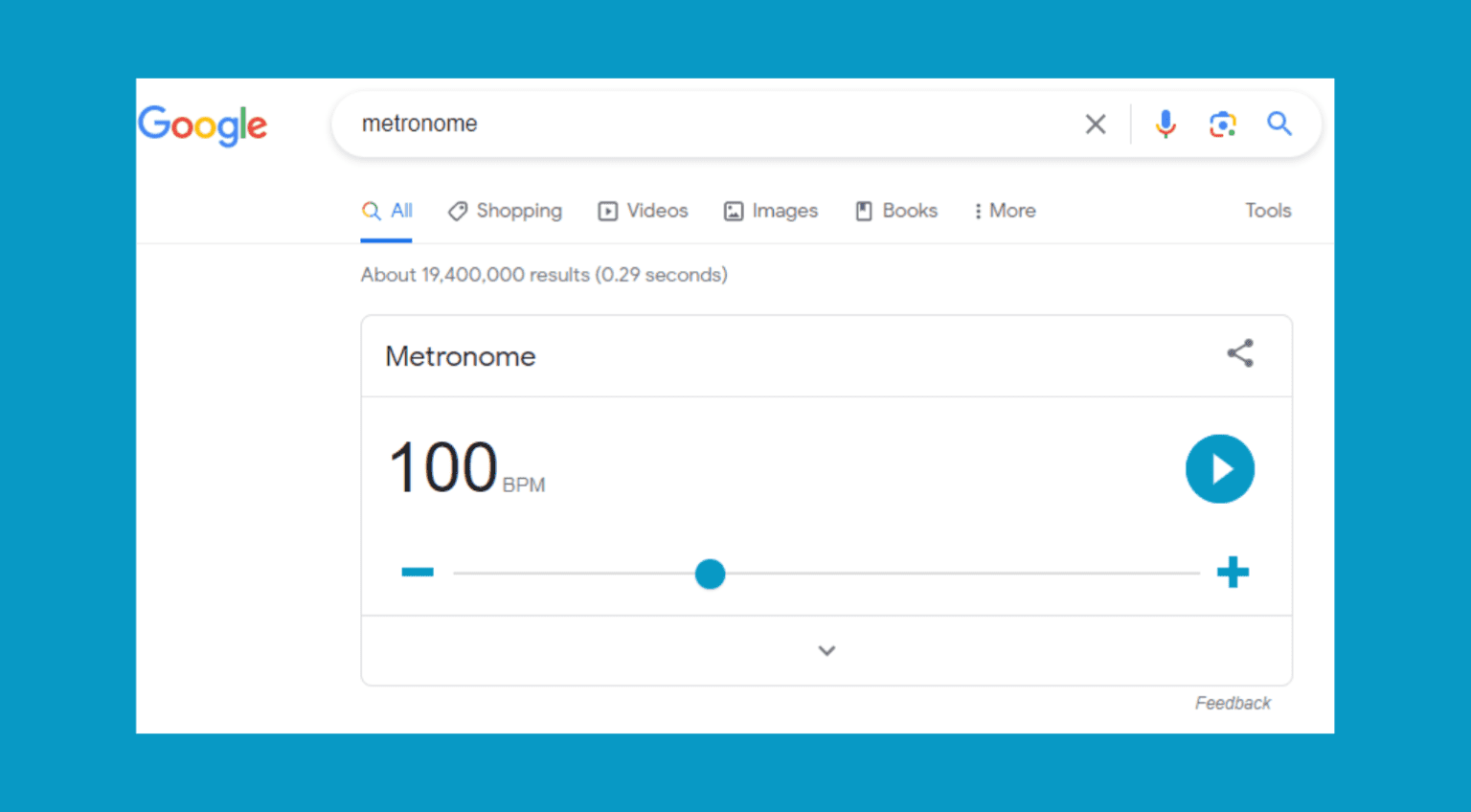 Why the Metronome is Important Practising to a click