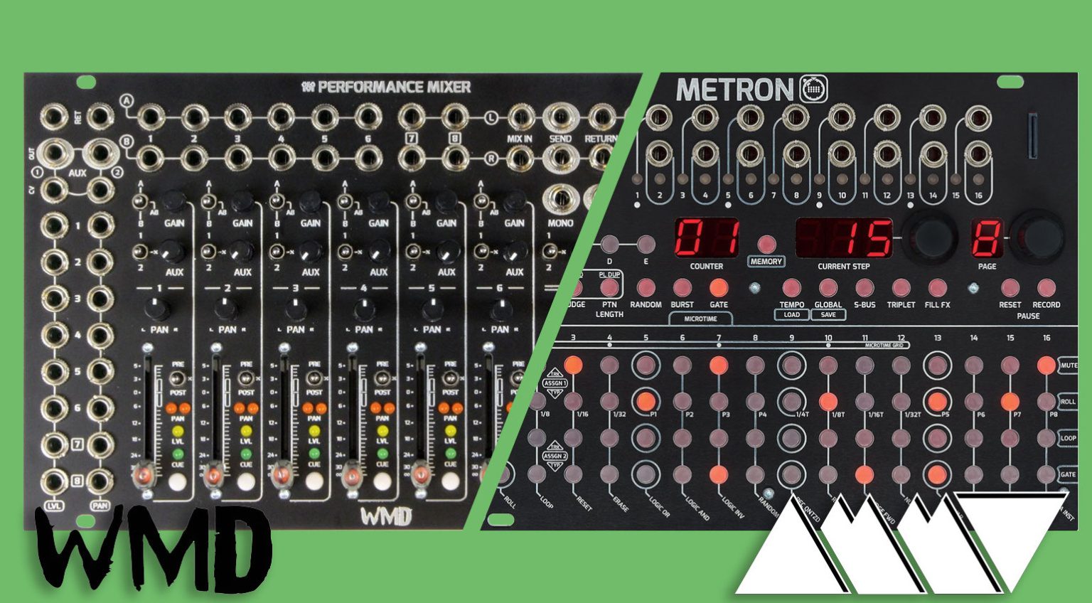 WMD are back with a new Performance Mixer and AMMT take on the Metron