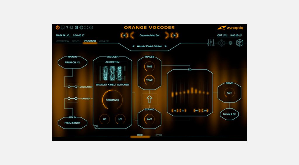 Zynaptiq Orange Vocoder