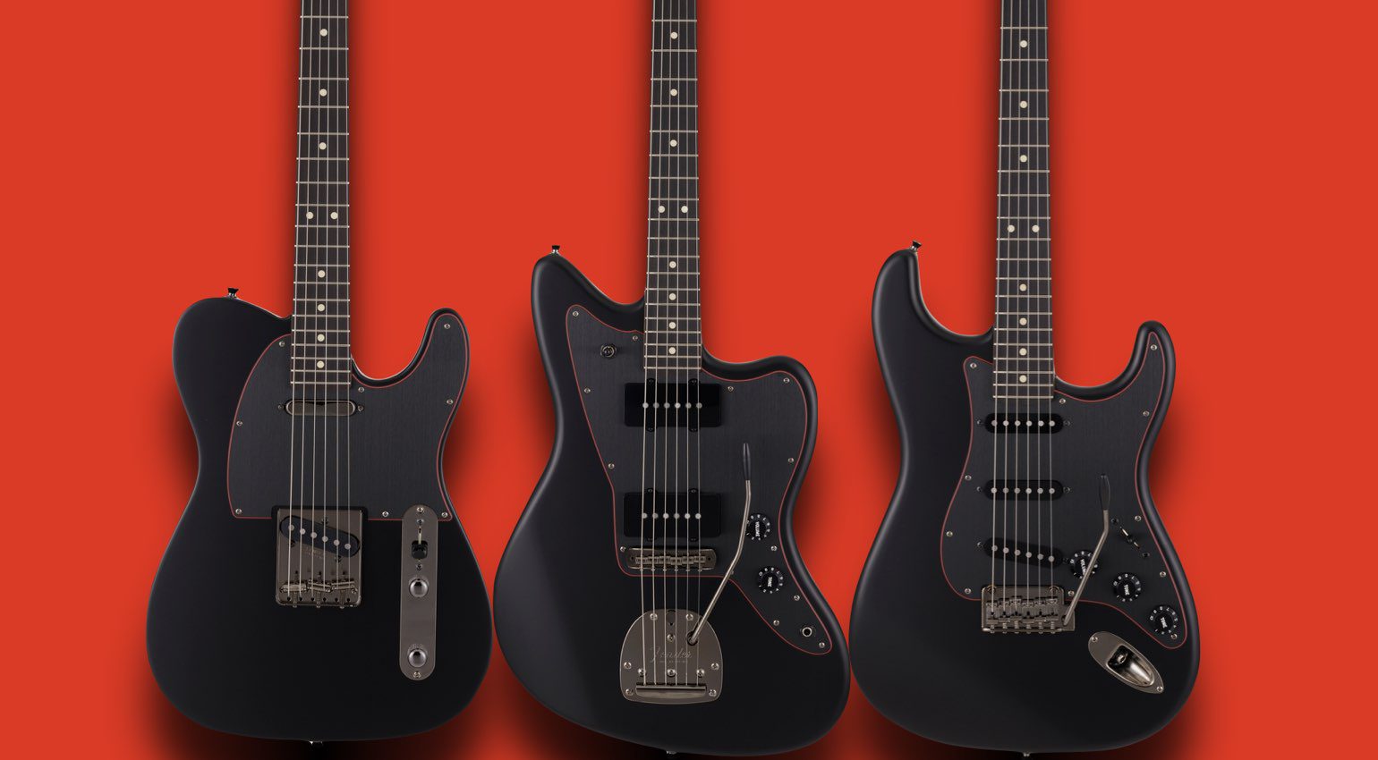 Fender Made in Japan Limited Hybrid II Noir: Back in black - gearnews.com