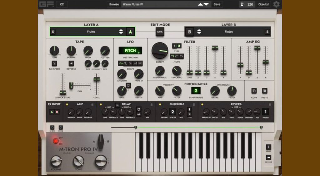 M-Tron Pro IV Streetly Tapes London