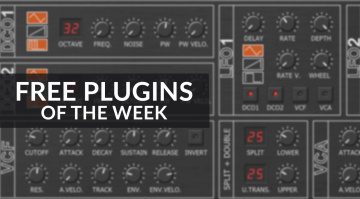 Bucket ONE, Aire, Diffuse: Free Plugins of the Week