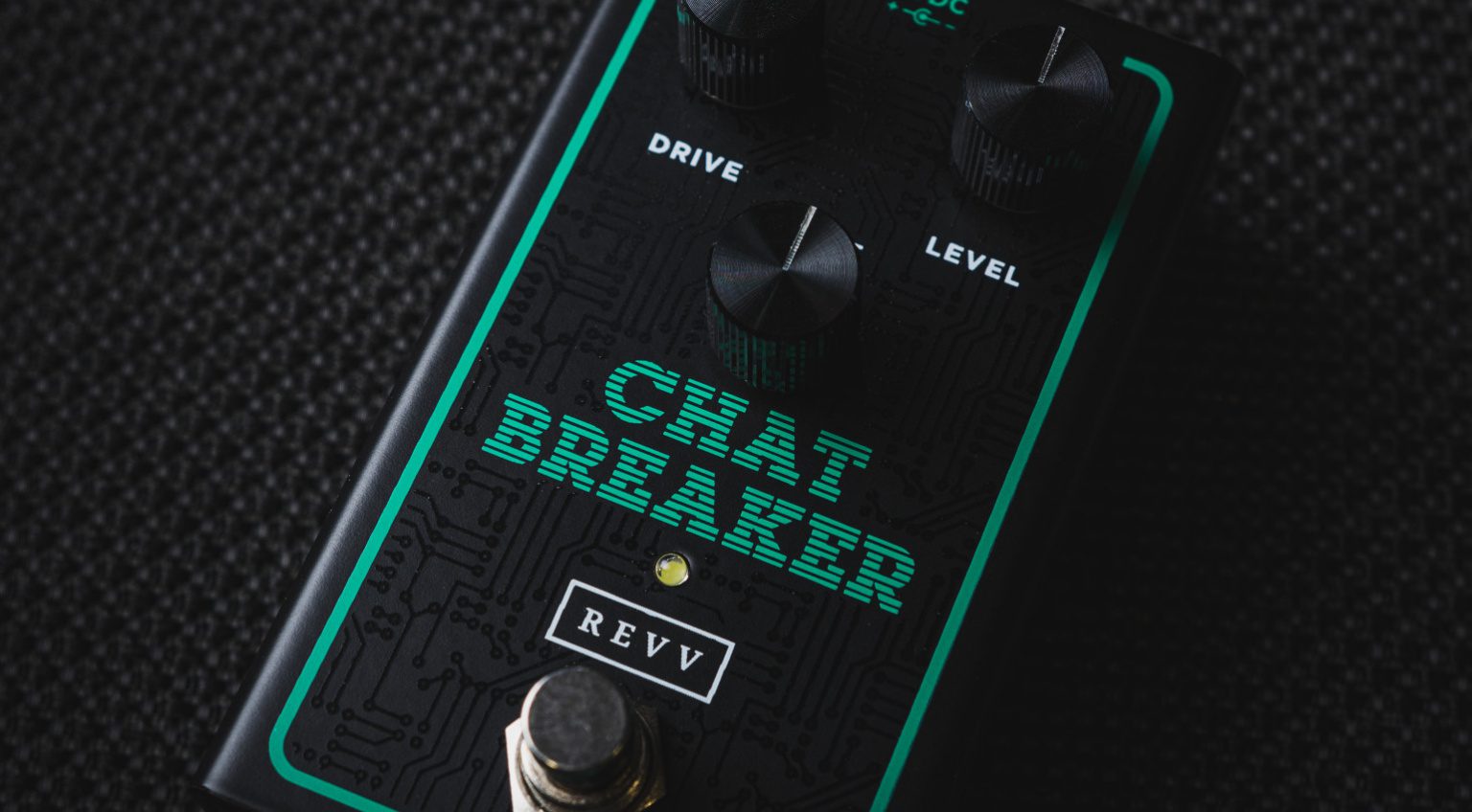 REVV ChatBreaker AI designed overdrive pedal