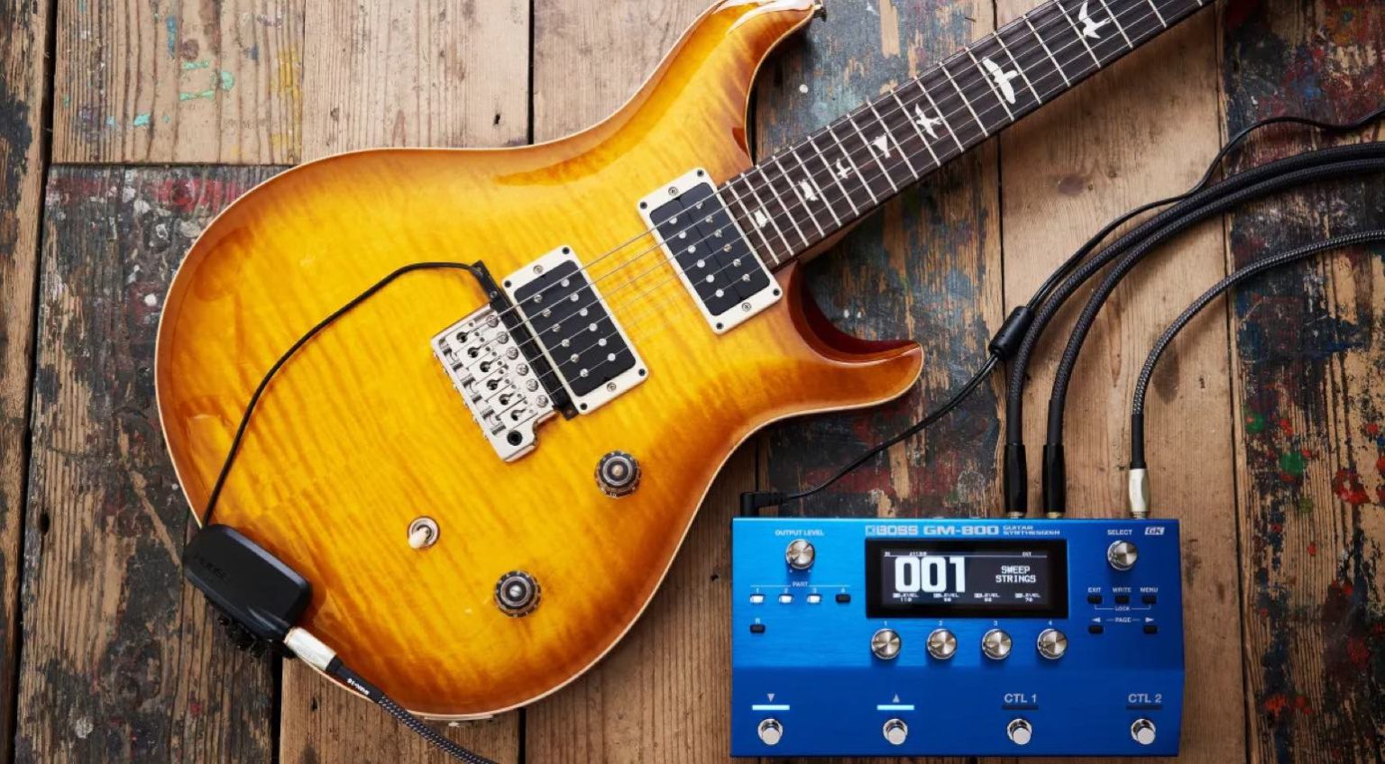 Boss GM800 Guitar Synthesizer More Power & New Pickups